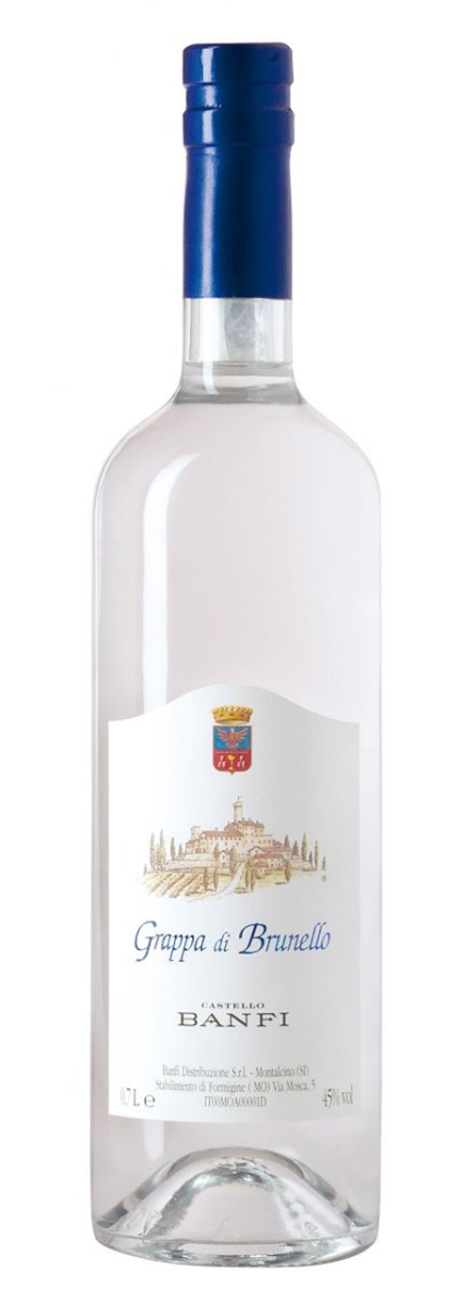 Banfi Srl,  Castello Banfi, Grappa di Brunello Capsula Blu  