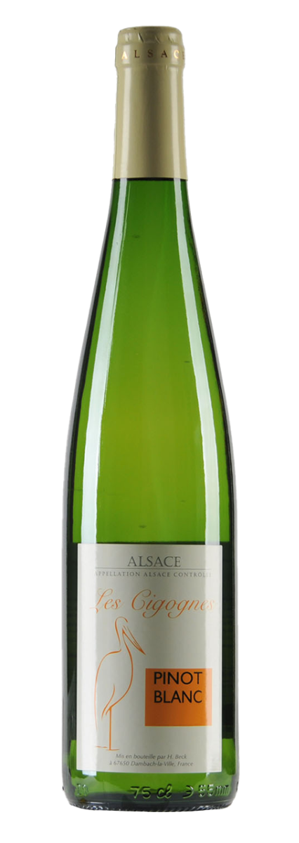 Domaine Hubert Beck, Alsace AC Pinot Blanc Cigognes  