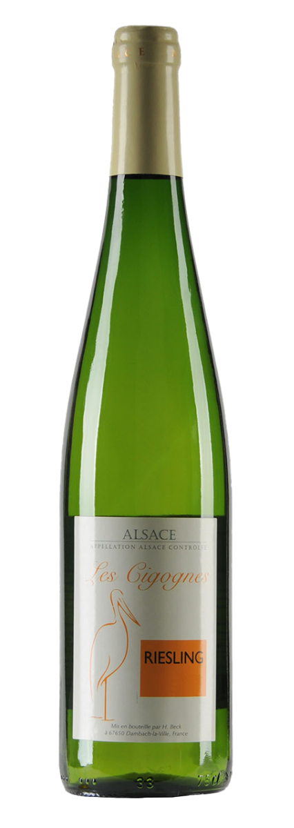 Domaine Hubert Beck, Alsace AC Riesling Cigognes  