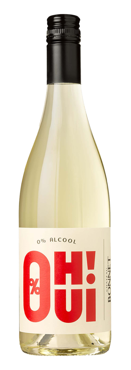 Château Bonnet,  Oh Oui, Sauvignon Blanc 0% ALC.  