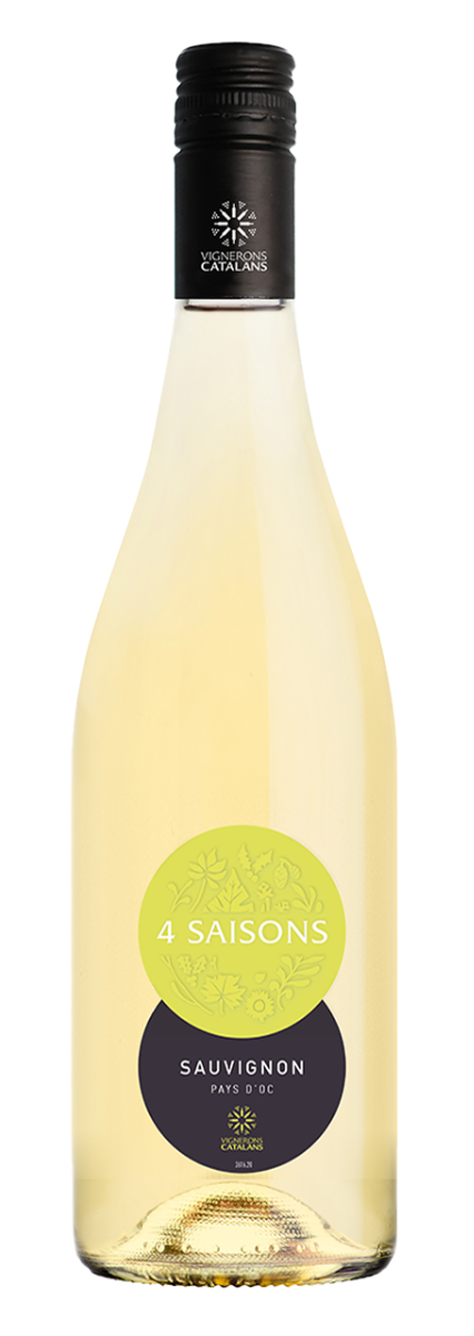 Vignerons Catalans, Pays d'Oc IGP 4 Saisons Sauvignon  