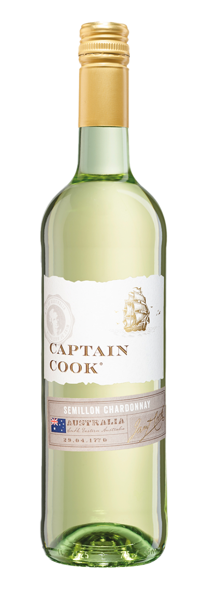 Captain Cook, South Eastern Australia Semillon-Chardonnay  