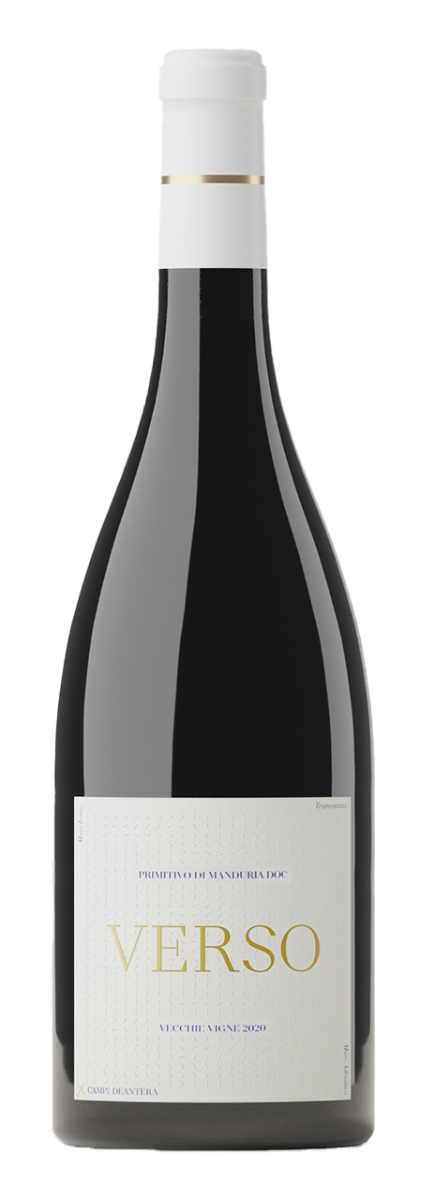 Campi Deantera, Primitivo di Manduria DOC Verso, Vecchie Vigne  