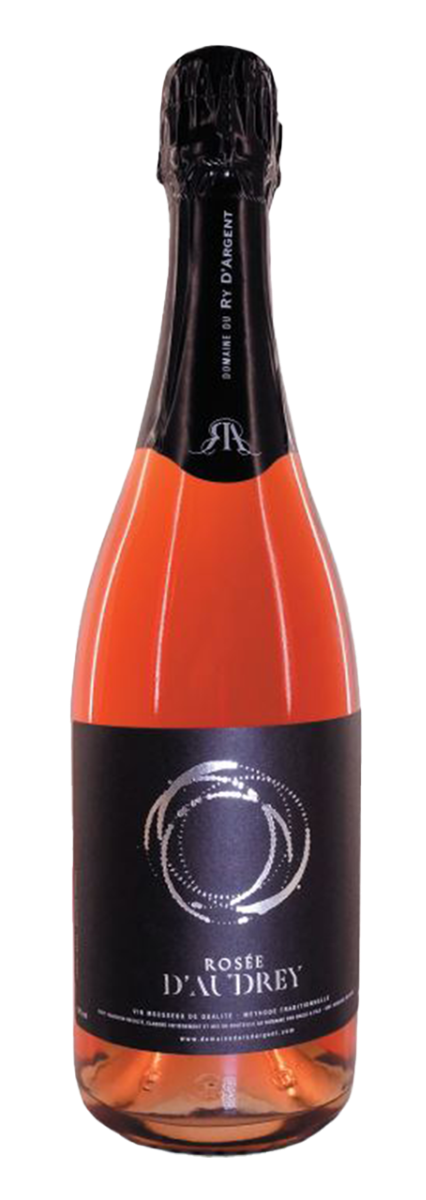 Domaine Du Ry d'Argent, Vin Mousseux de Qualité de Belgique Rosée d'Audrey  