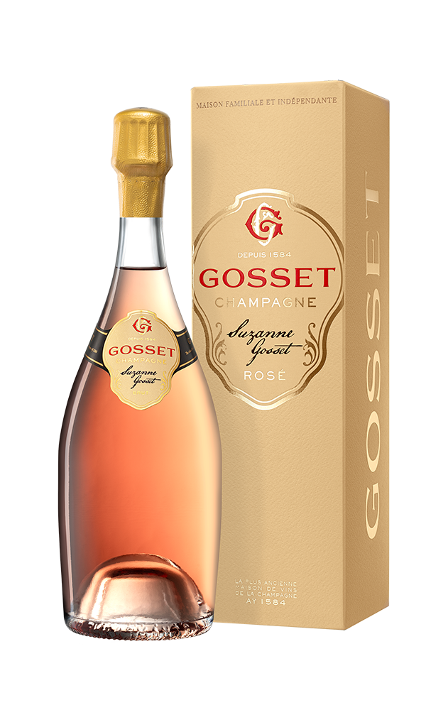 Champagne Gosset, Champagne AC Cuvée Suzanne Gosset, Rosé in giftbox  