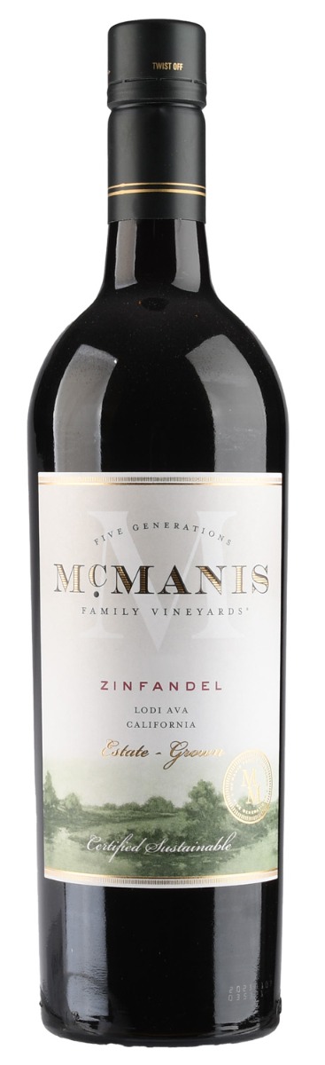 McManis Family Vineyards, California Zinfandel  