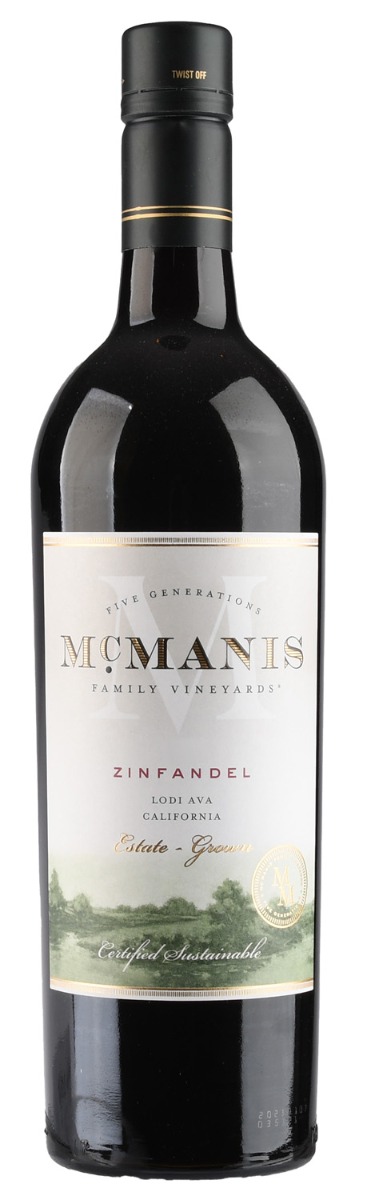 McManis Family Vineyards, California Zinfandel  