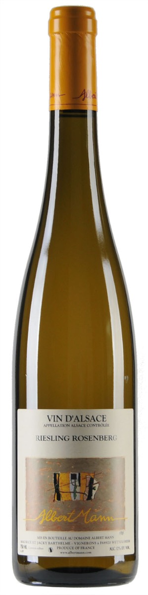 Domaine Albert Mann, Alsace AC Riesling Rosenberg  BIO