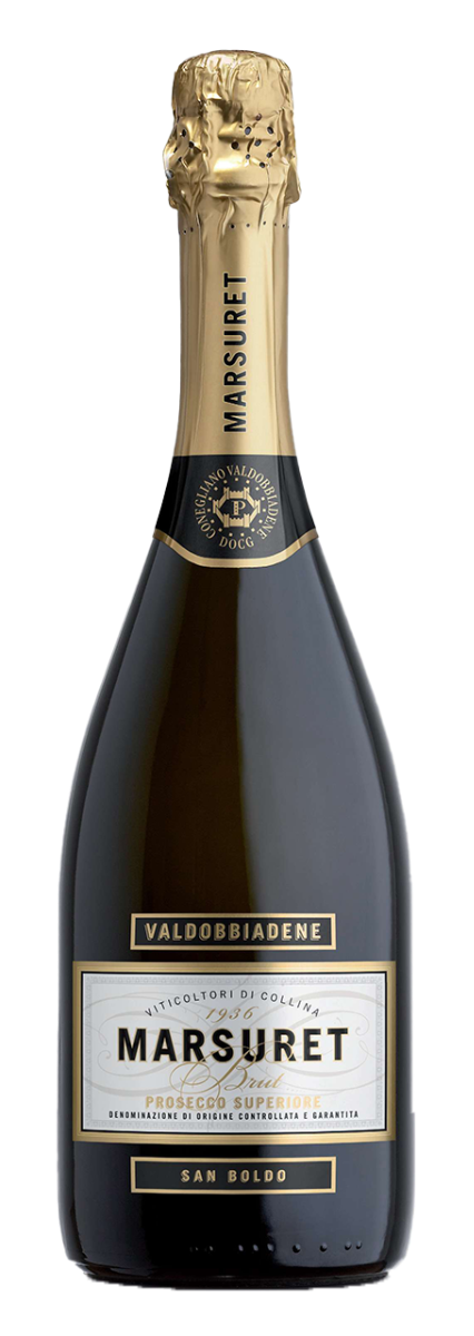 Marsuret, Prosecco Superiore di Valdobbiadene DOCG Brut San Boldo  