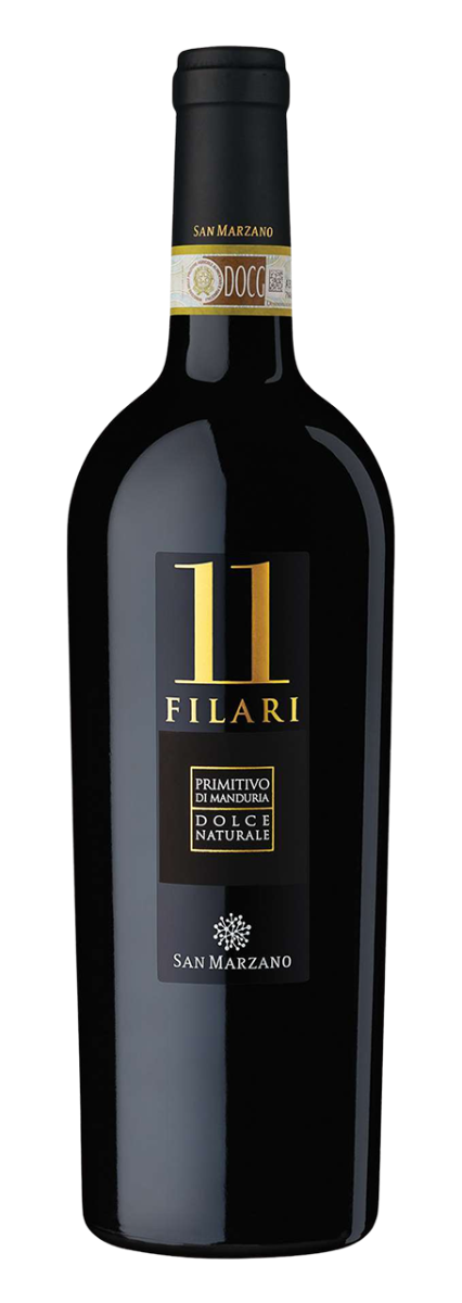 San Marzano, Primitivo di Manduria DOP Dolce Naturale 11 Filari San Marzano, Primitivo di Manduria DOP Dolce Naturale 11 Filari