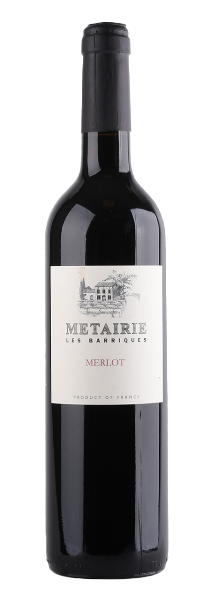 Métairie, Pays d'Oc IGP Les Barriques, Merlot  