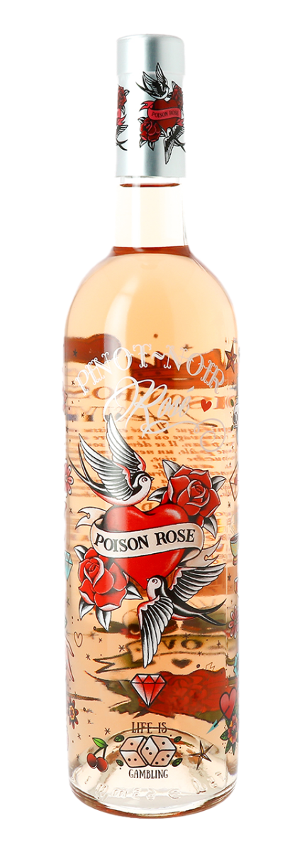 Vignobles Vellas, Pays d'Oc IGP Poison Rosé  