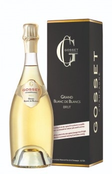 Champagne Gosset, Champagne AC, Grand Blanc de Blancs Brut in giftbox