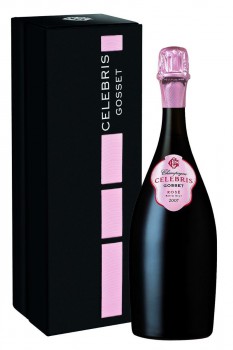 Champagne Gosset, Champagne AC, Celebris Rosé Extra Brut in giftbox